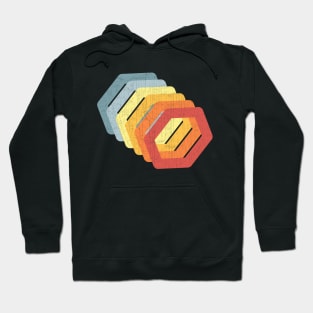 6 Hexagon Rings Hoodie